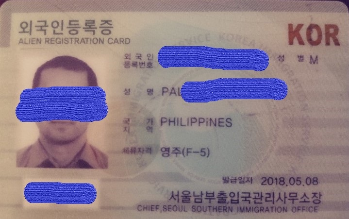 Visa5 Visa-F5-Korea