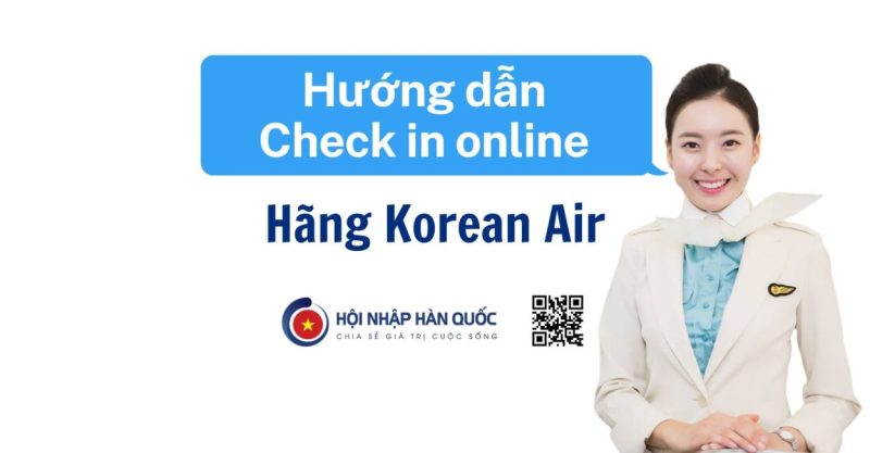 check in online korean air